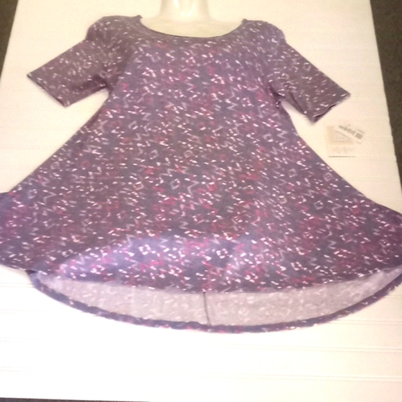 LulaRoe Abstract Perfect T Top - Picture 3 of 11